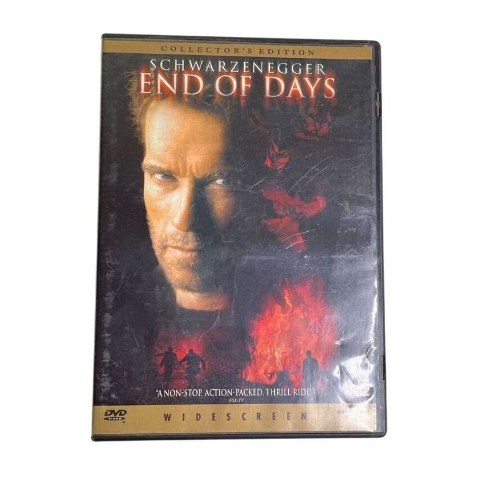 End of Days Action Fantasy DVD 1999 R u Arnold Schwarzenegger Gabriel  Byrne Rob